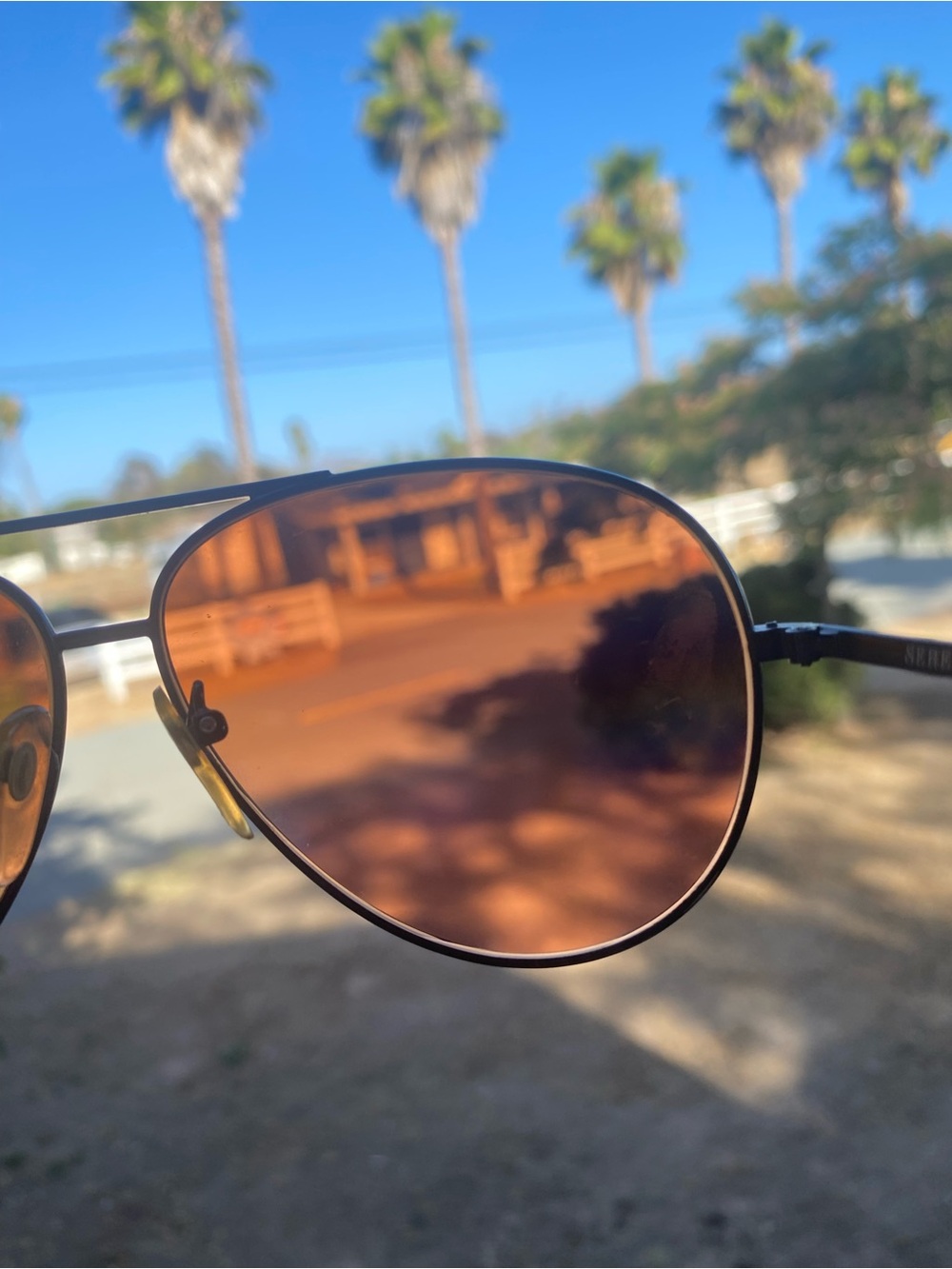 vintage Serengeti Aviator sunglasses 5222 famous driving lenses - Picture 5 of 11